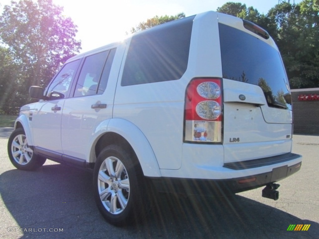 2013 LR4 HSE LUX - Fuji White / Almond photo #8