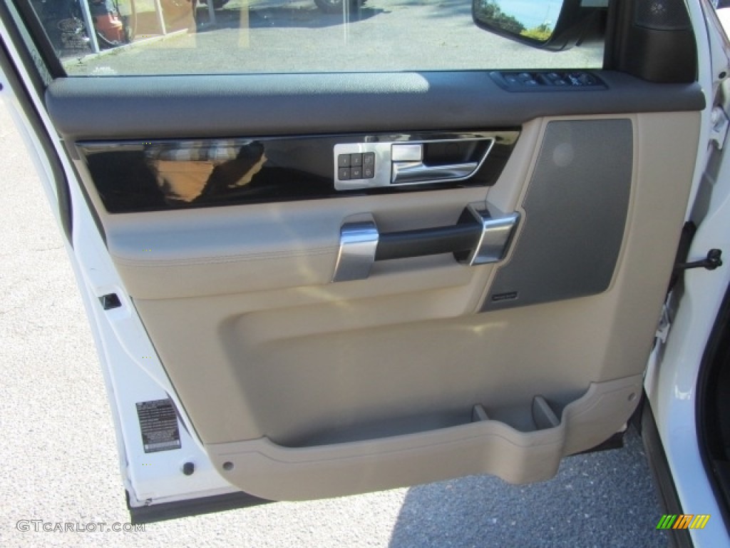 2013 Land Rover LR4 HSE LUX Almond Door Panel Photo #144800856
