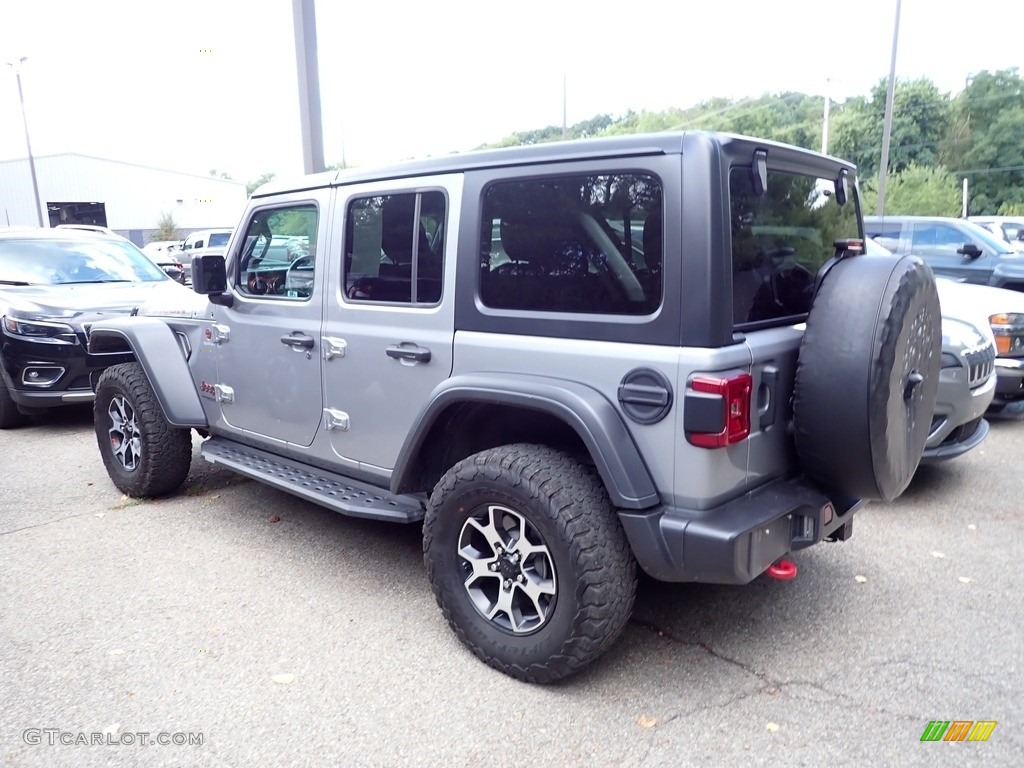 2021 Wrangler Unlimited Rubicon 4x4 - Billet Silver Metallic / Black photo #2