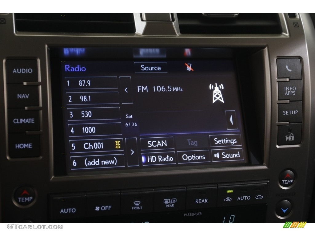 2019 GX 460 - Black Onyx / Black photo #11