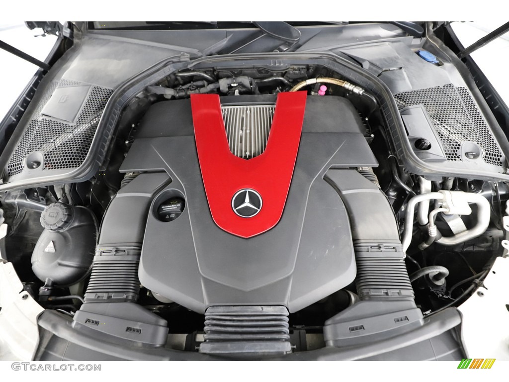 2017 Mercedes-Benz C 43 AMG 4Matic Cabriolet 3.0 Liter AMG DI biturbo DOHC 24-Valve VVT V6 Engine Photo #144801250