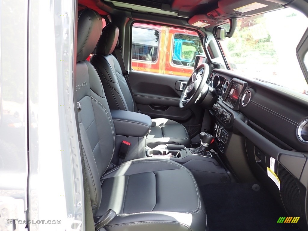 Black Interior 2023 Jeep Wrangler Unlimited Sahara 4x4 Photo #144801283