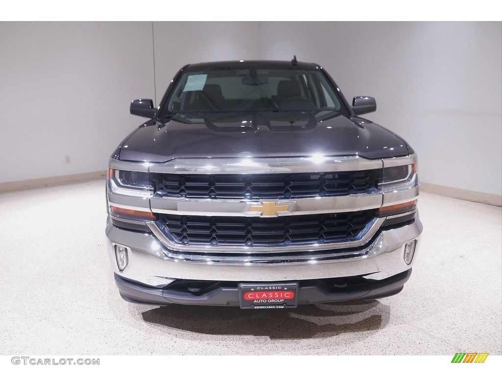 2016 Silverado 1500 LT Crew Cab 4x4 - Tungsten Metallic / Jet Black photo #2