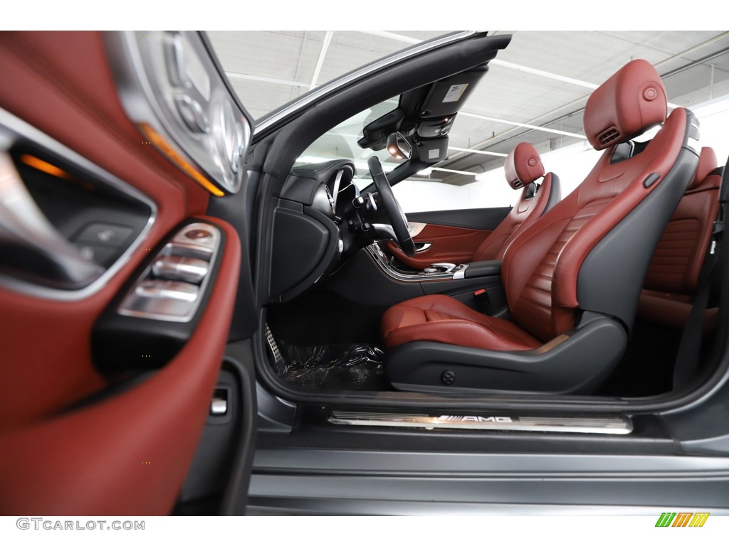 2017 Mercedes-Benz C 43 AMG 4Matic Cabriolet Front Seat Photo #144801319
