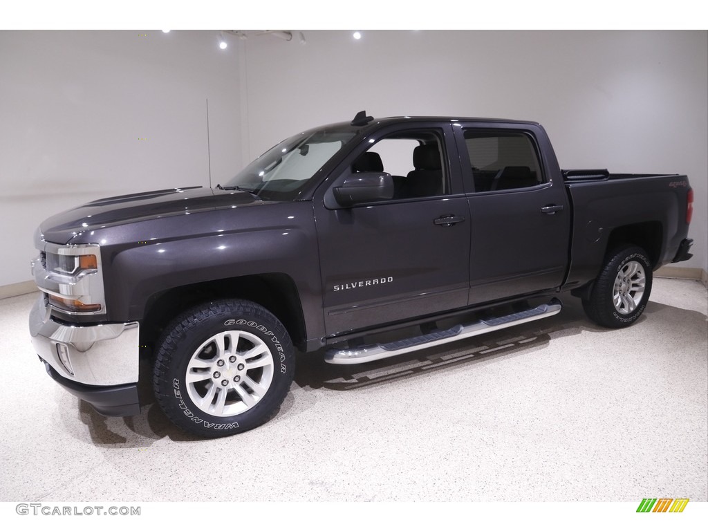 2016 Silverado 1500 LT Crew Cab 4x4 - Tungsten Metallic / Jet Black photo #3