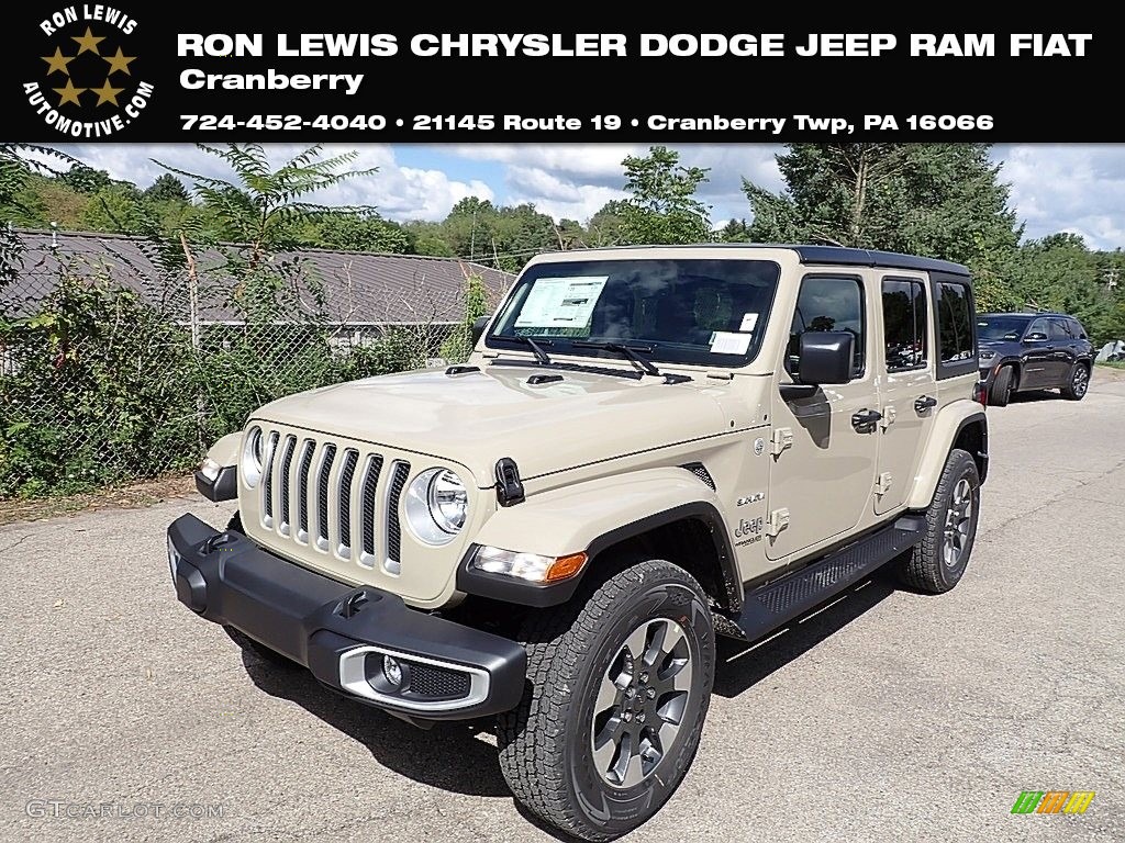 2022 Wrangler Unlimited Sahara 4x4 - Limited Edition Gobi / Black/Dark Saddle photo #1