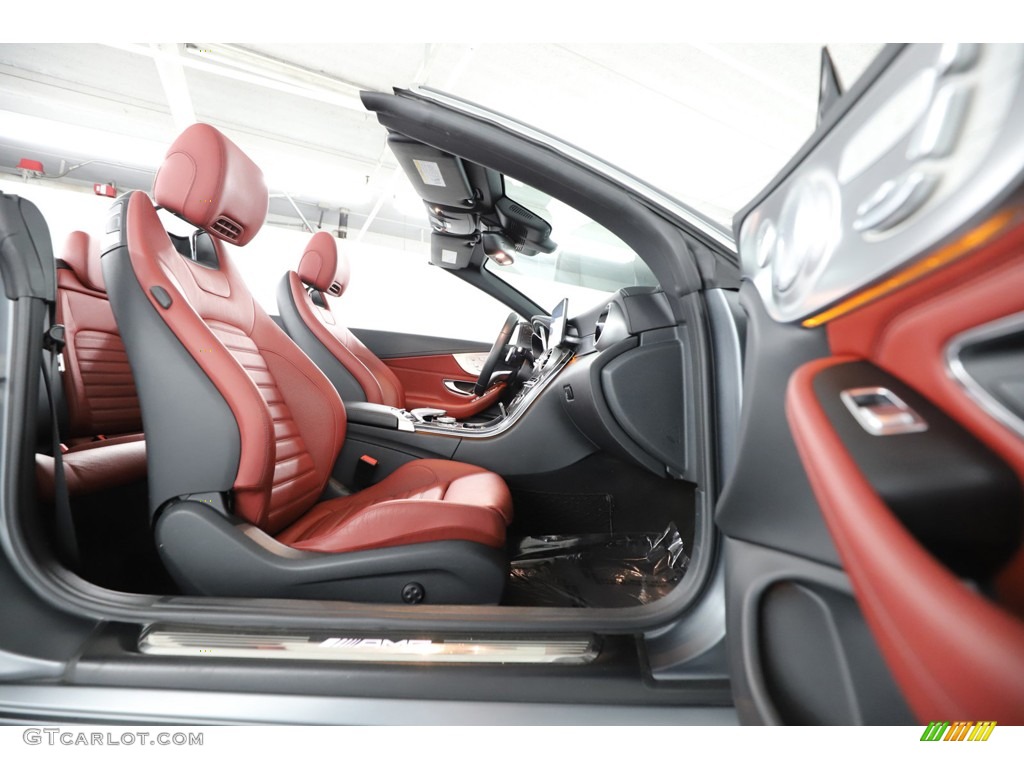 2017 Mercedes-Benz C 43 AMG 4Matic Cabriolet Front Seat Photo #144801592
