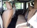 2022 Jeep Wrangler Unlimited Black/Dark Saddle Interior Rear Seat Photo