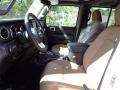 Black/Dark Saddle Front Seat Photo for 2022 Jeep Wrangler Unlimited #144801868