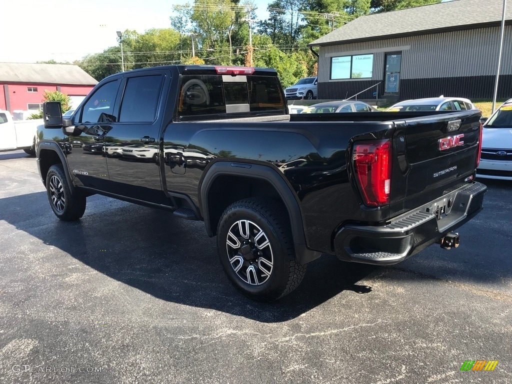 2020 Sierra 3500HD AT4 Crew Cab 4WD - Onyx Black / Jet Black/Kalahari photo #11