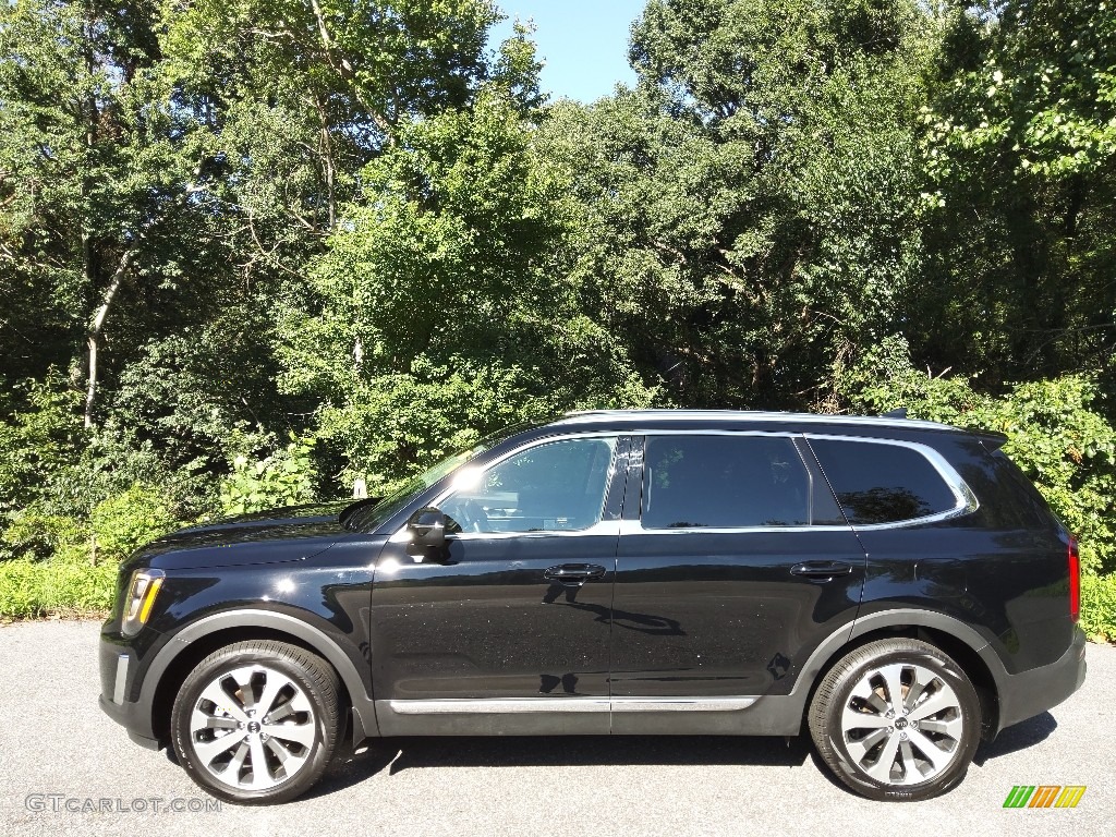 2021 Telluride EX - Ebony Black / Black photo #1