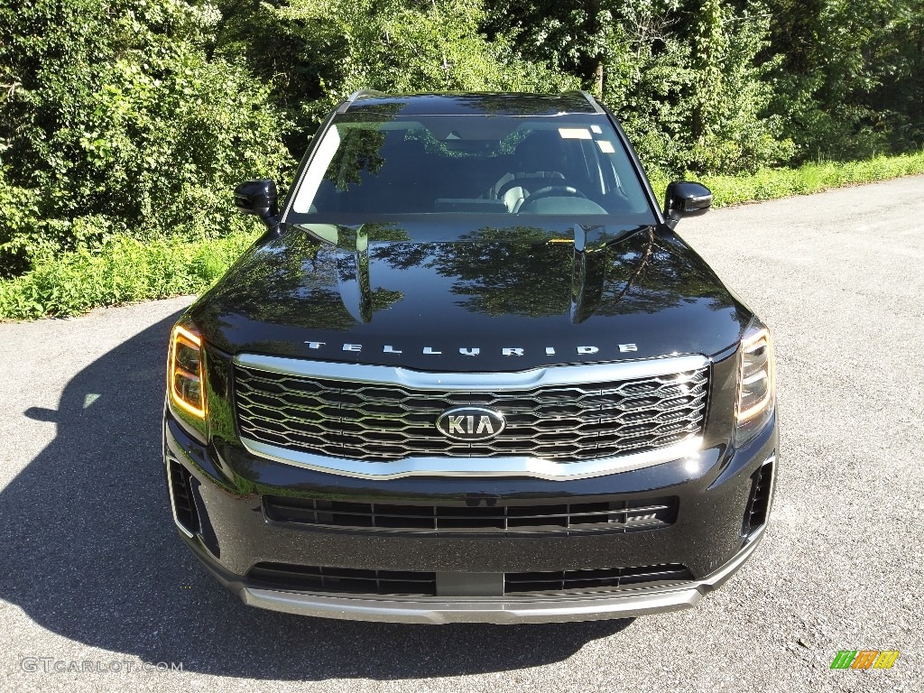 2021 Telluride EX - Ebony Black / Black photo #3