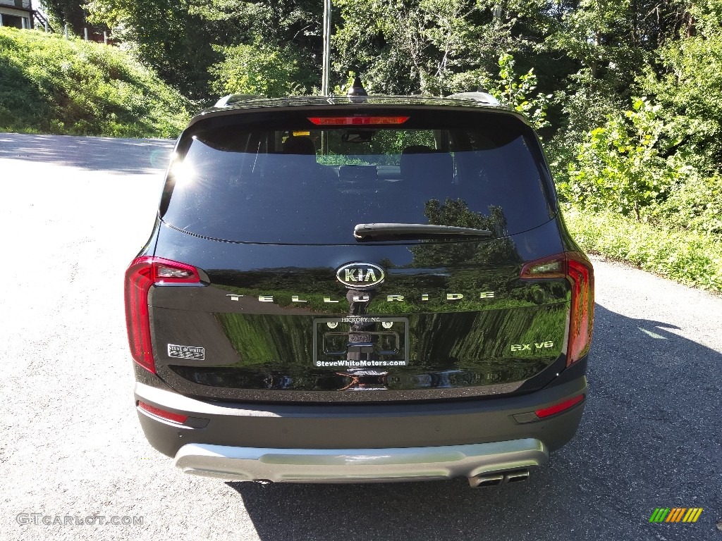 2021 Telluride EX - Ebony Black / Black photo #5