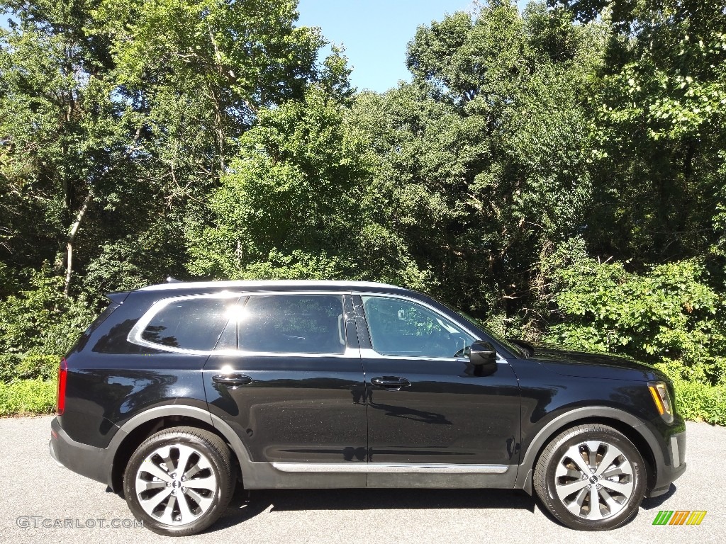 2021 Telluride EX - Ebony Black / Black photo #6