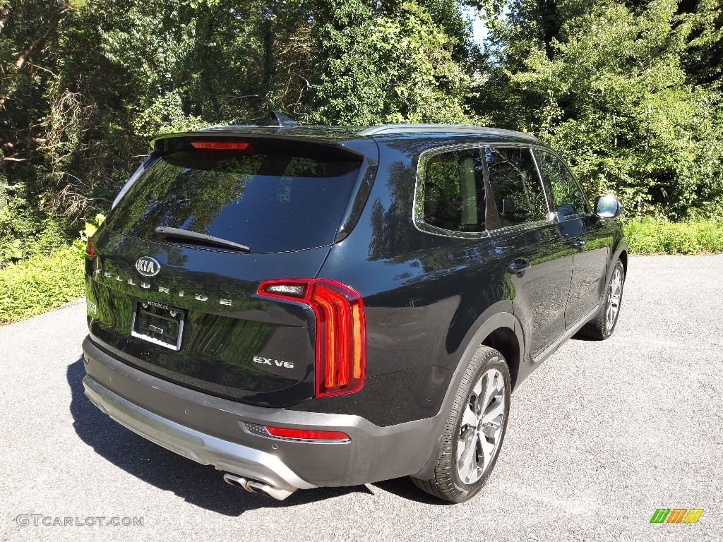2021 Telluride EX - Ebony Black / Black photo #7