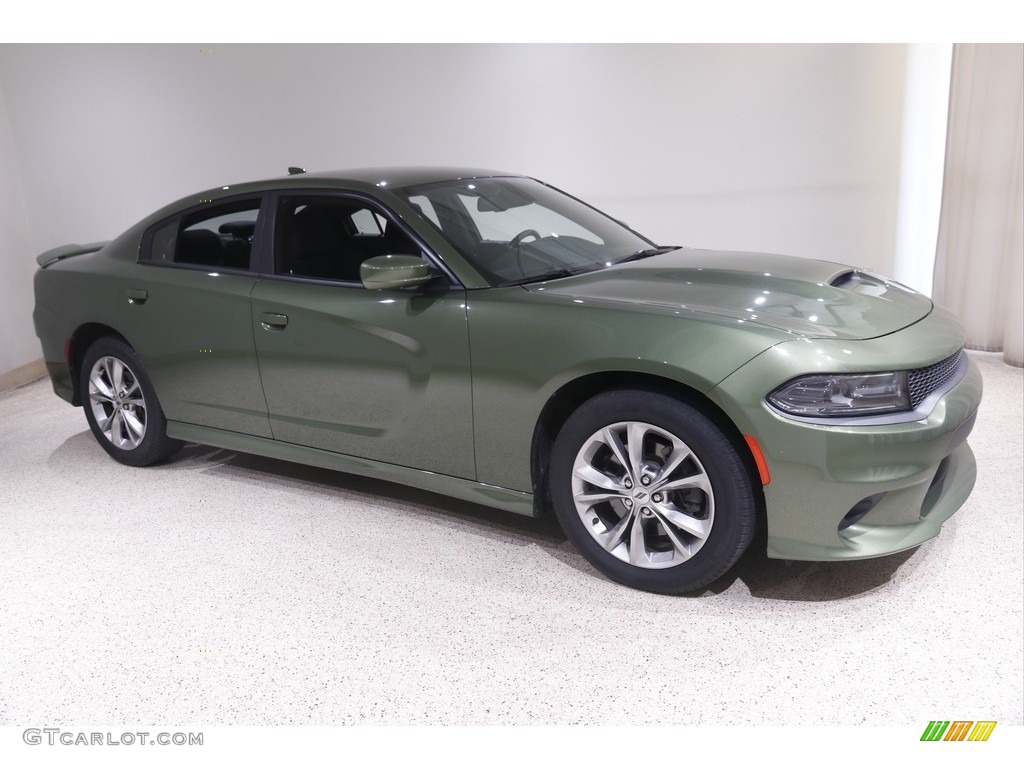 2020 Charger GT AWD - F8 Green / Black photo #1