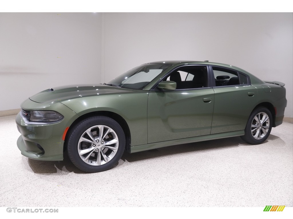 2020 Charger GT AWD - F8 Green / Black photo #3