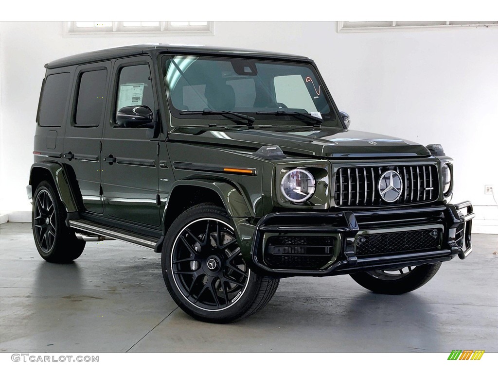 Olive Metallic 2022 Mercedes-Benz G 63 AMG Exterior Photo #144802711