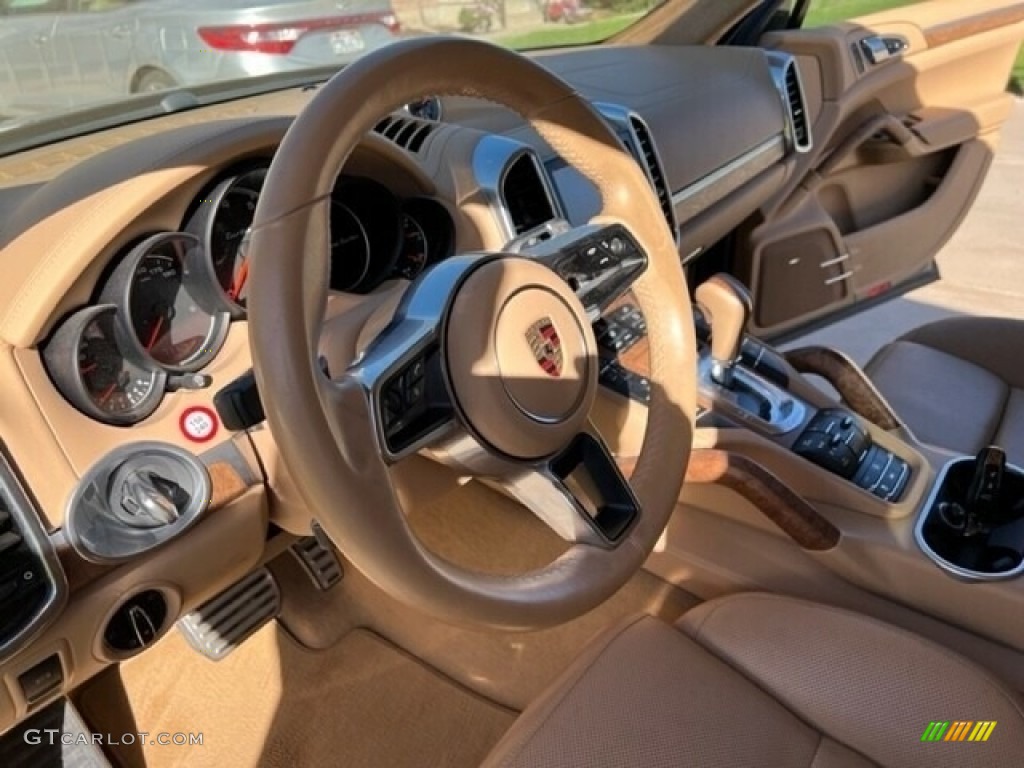 2016 Cayenne Turbo - Umber Metallic / Luxor Beige photo #5