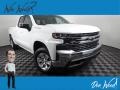 2020 Summit White Chevrolet Silverado 1500 LT Double Cab 4x4  photo #1