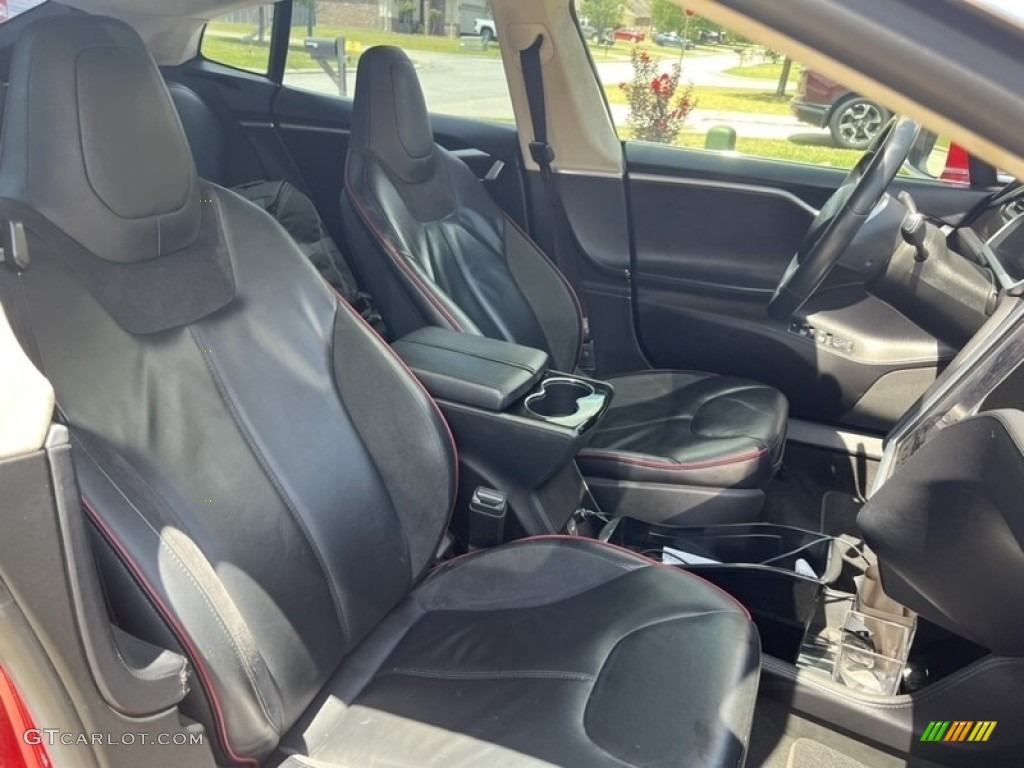 2013 Tesla Model S P85 Performance Front Seat Photo #144803338