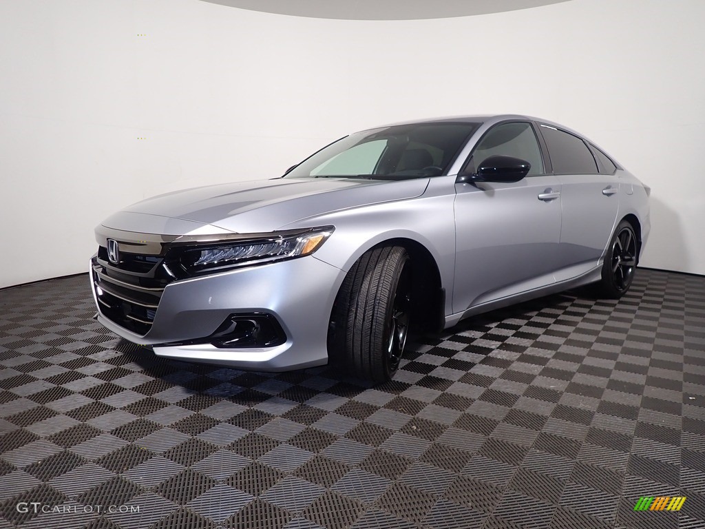 2021 Accord Sport - Lunar Silver Metallic / Black photo #7