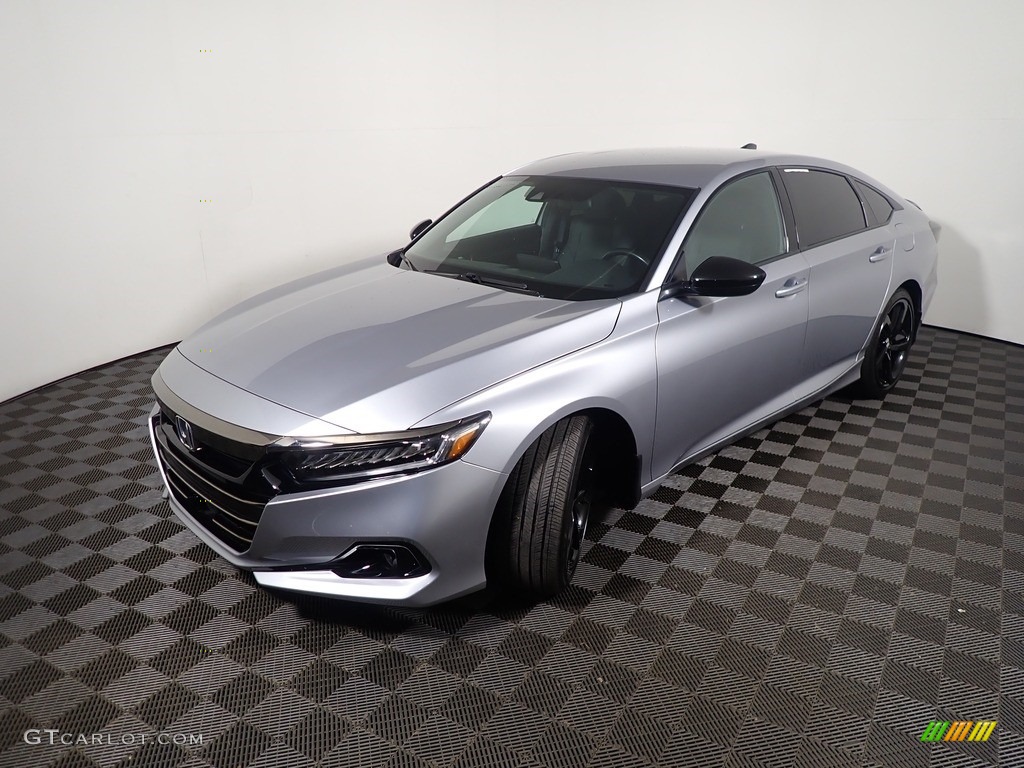 2021 Accord Sport - Lunar Silver Metallic / Black photo #8