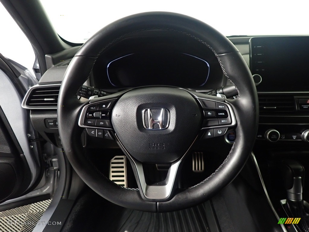 2021 Accord Sport - Lunar Silver Metallic / Black photo #23