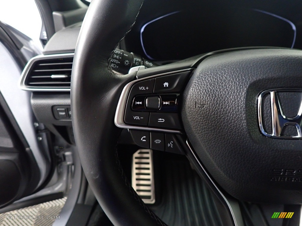 2021 Accord Sport - Lunar Silver Metallic / Black photo #25