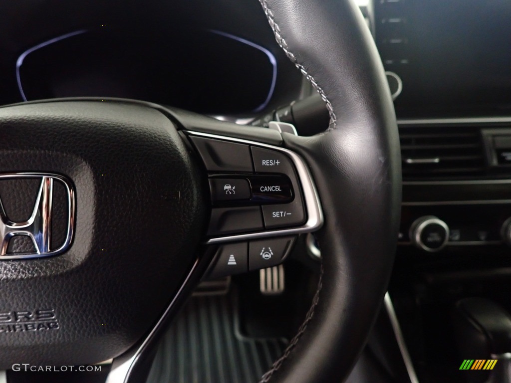 2021 Accord Sport - Lunar Silver Metallic / Black photo #26
