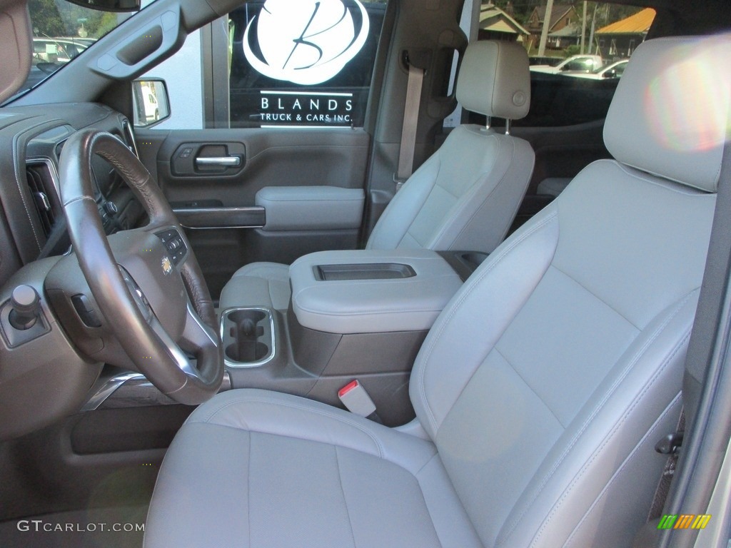 2019 Silverado 1500 LTZ Crew Cab 4WD - Satin Steel Metallic / Gideon/Very Dark Atmosphere photo #7
