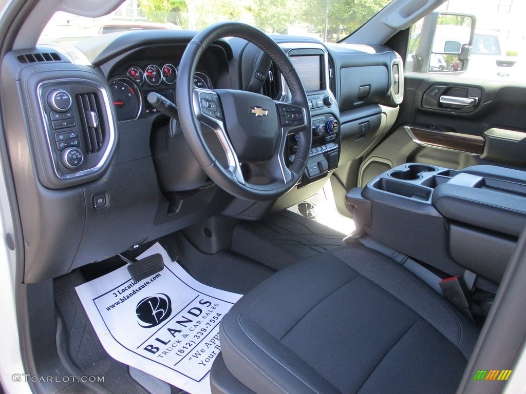 Jet Black Interior 2022 Chevrolet Silverado 2500HD LT Crew Cab 4x4 Photo #144804103