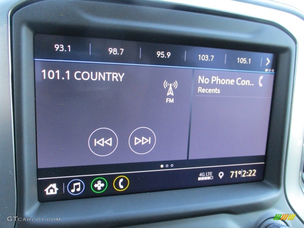 2022 Chevrolet Silverado 2500HD LT Crew Cab 4x4 Audio System Photos