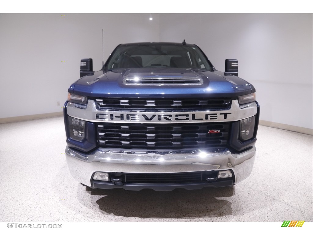 2021 Silverado 2500HD LT Crew Cab 4x4 - Northsky Blue Metallic / Jet Black photo #2