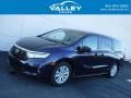 Obsidian Blue Pearl 2022 Honda Odyssey LX