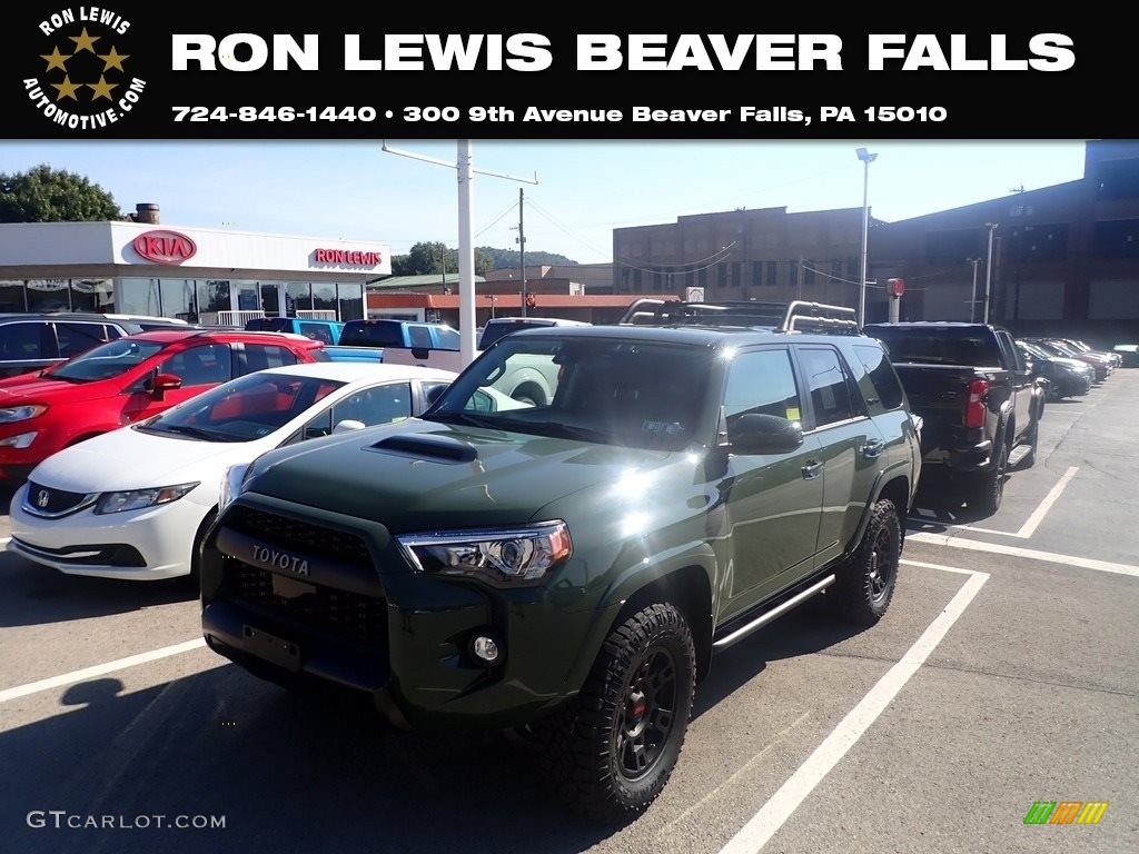 2020 4Runner TRD Pro 4x4 - Army Green / Black photo #1