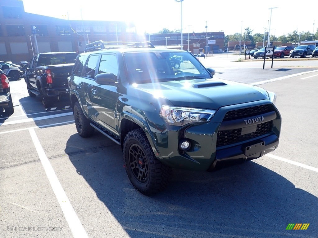 Army Green 2020 Toyota 4Runner TRD Pro 4x4 Exterior Photo #144805528