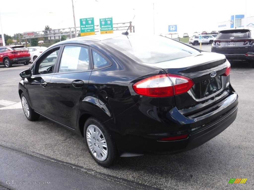 2017 Fiesta S Sedan - Shadow Black / Charcoal Black photo #6
