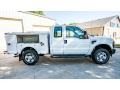 2008 Oxford White Ford F350 Super Duty XL SuperCab 4x4 Utility Truck  photo #4