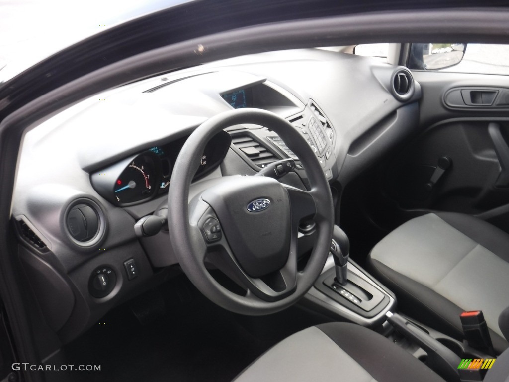 2017 Fiesta S Sedan - Shadow Black / Charcoal Black photo #9
