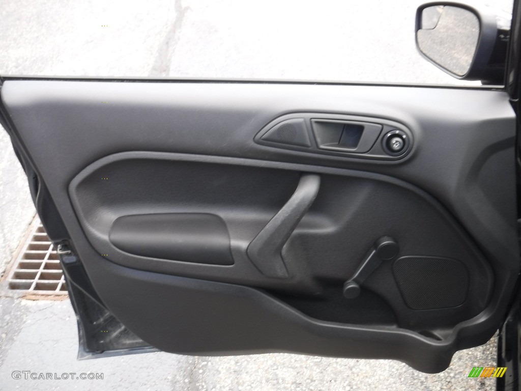 2017 Fiesta S Sedan - Shadow Black / Charcoal Black photo #12