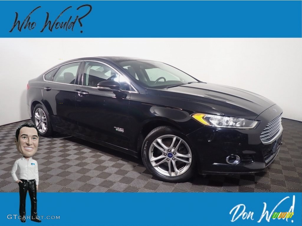 2016 Fusion Energi Titanium - Shadow Black / Charcoal Black photo #1