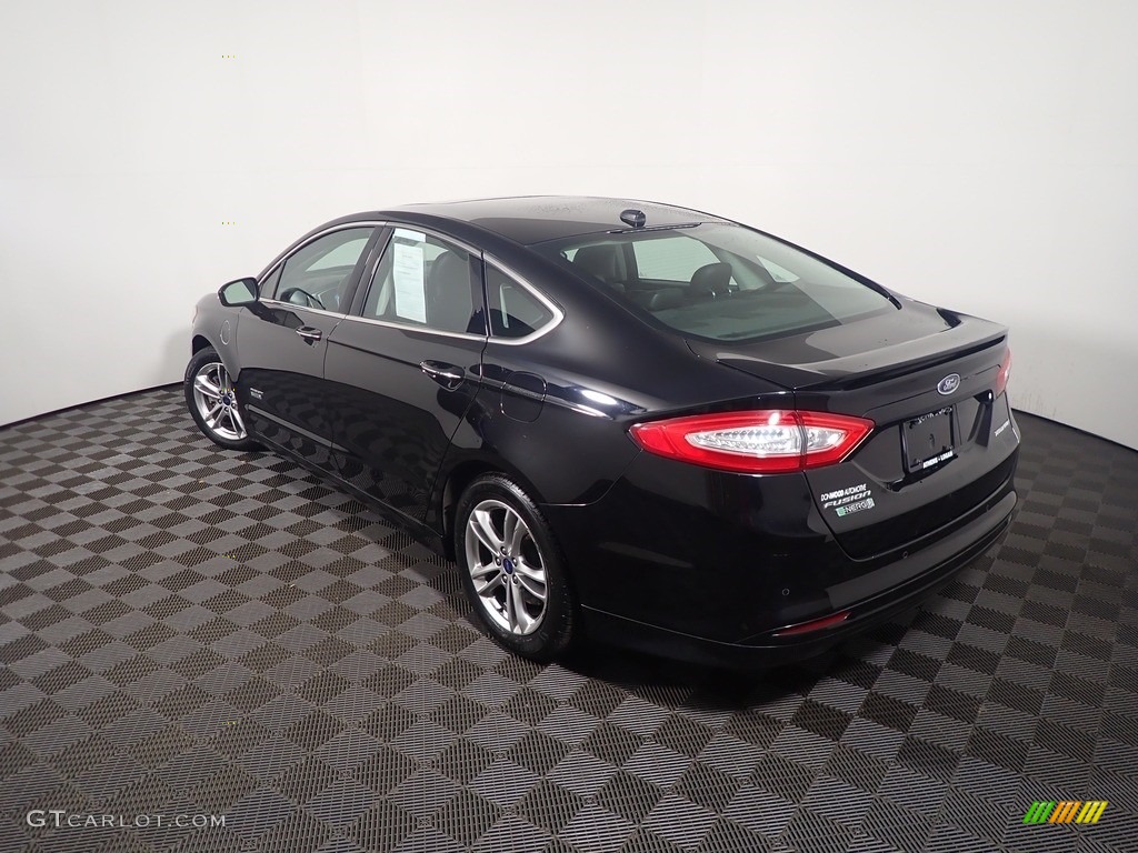 2016 Fusion Energi Titanium - Shadow Black / Charcoal Black photo #13
