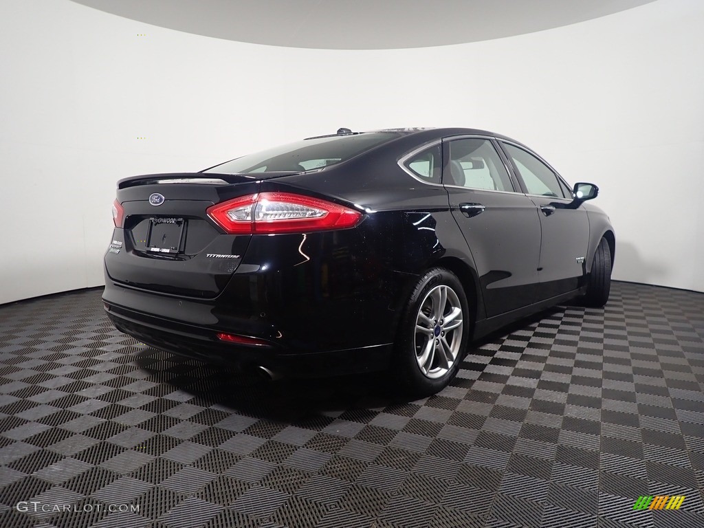 2016 Fusion Energi Titanium - Shadow Black / Charcoal Black photo #17
