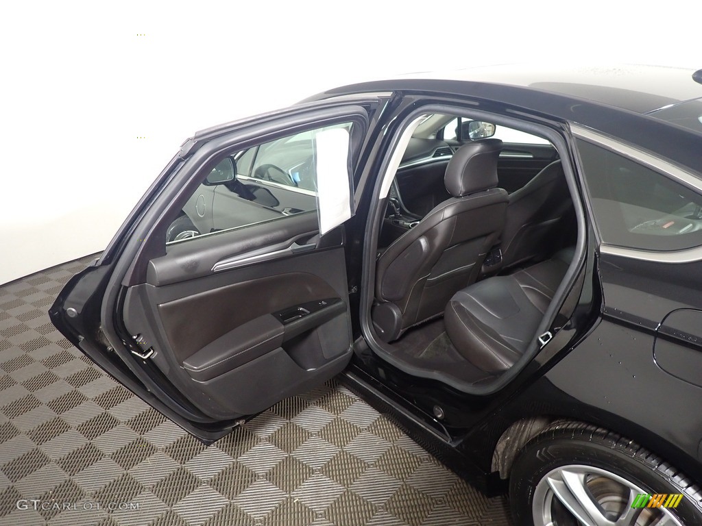 2016 Fusion Energi Titanium - Shadow Black / Charcoal Black photo #34