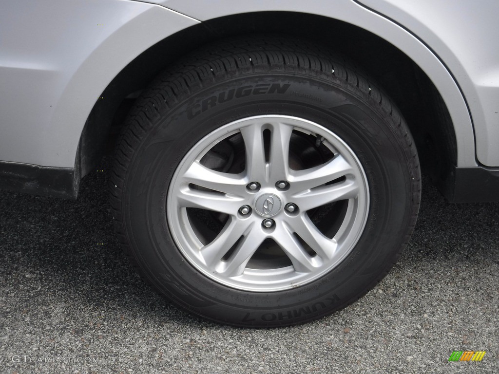 2012 Santa Fe GLS AWD - Moonstone Silver / Gray photo #3