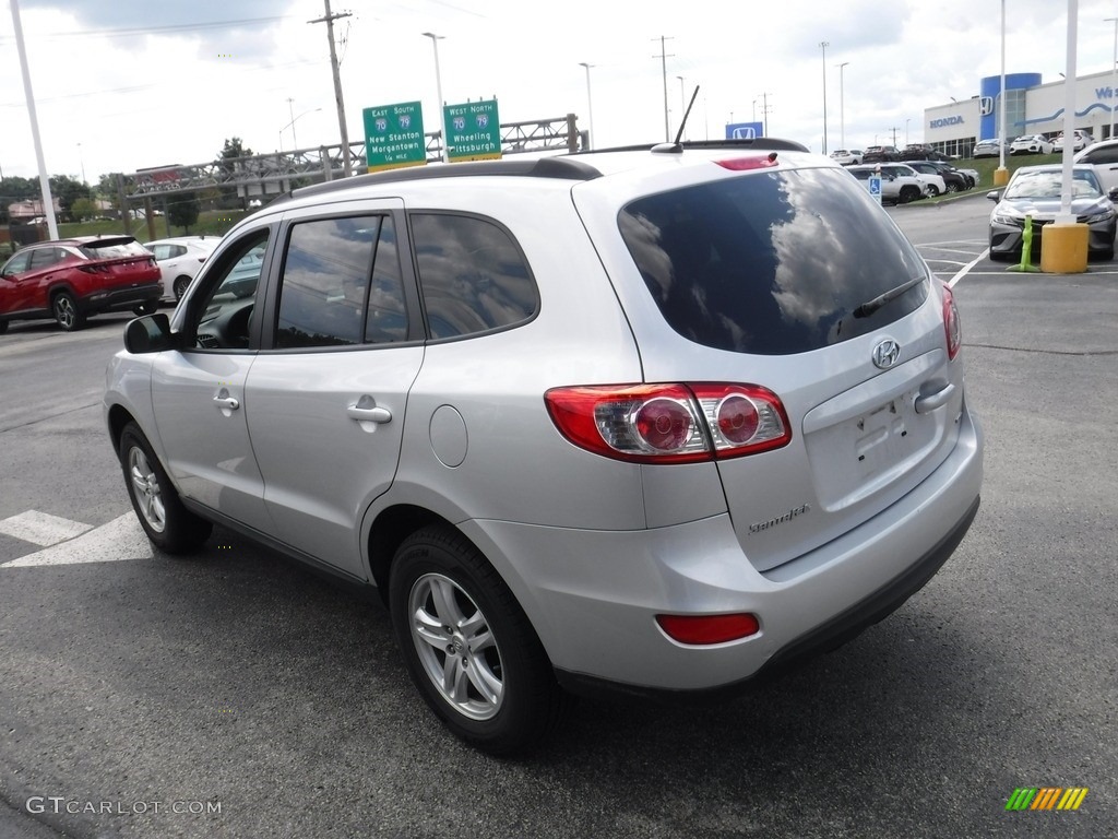 2012 Santa Fe GLS AWD - Moonstone Silver / Gray photo #7
