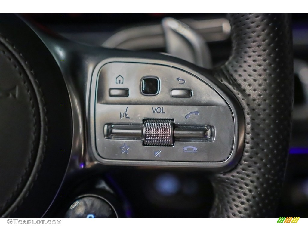 2021 Mercedes-Benz GLE 63 S AMG 4Matic Coupe Classic Red/Black Steering Wheel Photo #144807133
