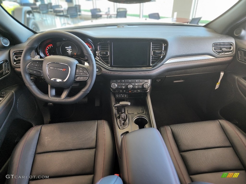 Black Interior 2022 Dodge Durango R/T Blacktop AWD Photo #144807247