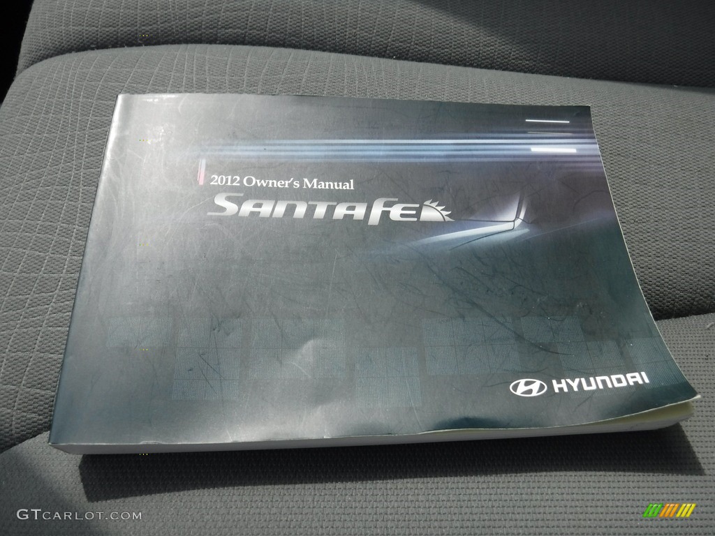 2012 Santa Fe GLS AWD - Moonstone Silver / Gray photo #25